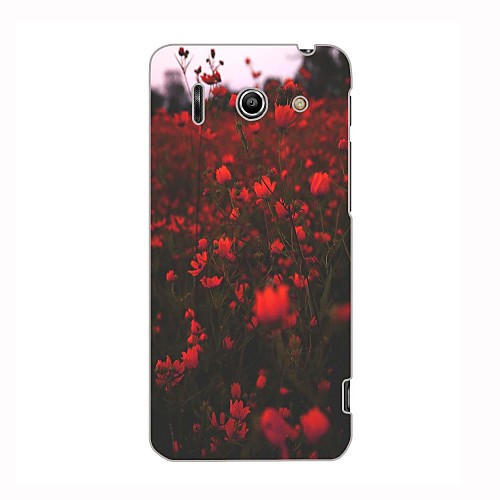 Flower Design Hard Case for HuaWei G510