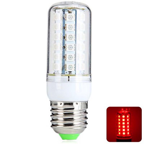 e27 6w 48x5050smd 540lm красный свет высокой performancet привело кукурузы лампочку (AC220-240V)