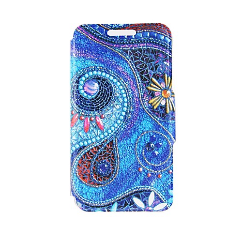 Kinston the Art of Spiral Pattern PU Leather Full Body Case with Stand for Huawei P6