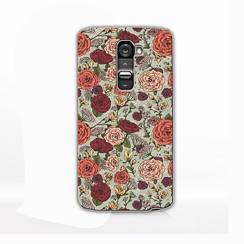 Rose Design Hard Case for LG G2