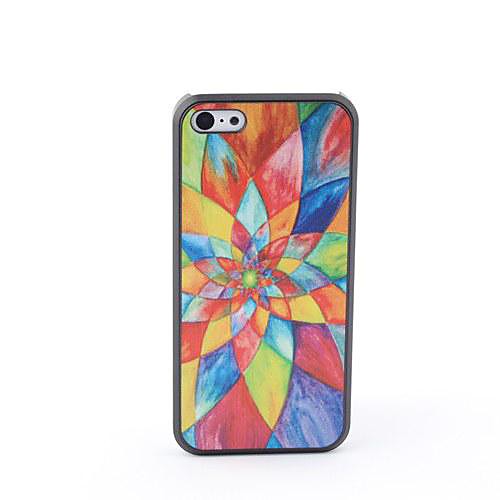 Colorful Flower Style Protective Back Case for iPhone 5C