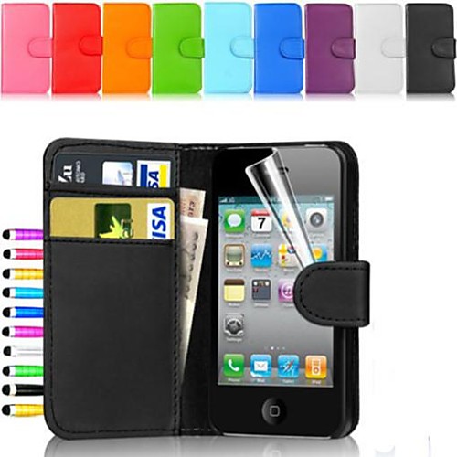 vormor держатель карточки бумажника PU кожаный чехол для iPhone 5/5 секунд (разные цвета)