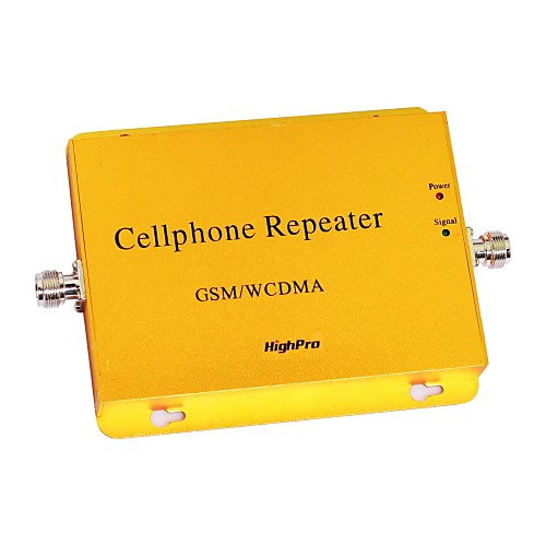 HighPro GSM WCDMA 900/2100MHz Dual Band Mobile Phone Signal Repeater Booster Amplifier