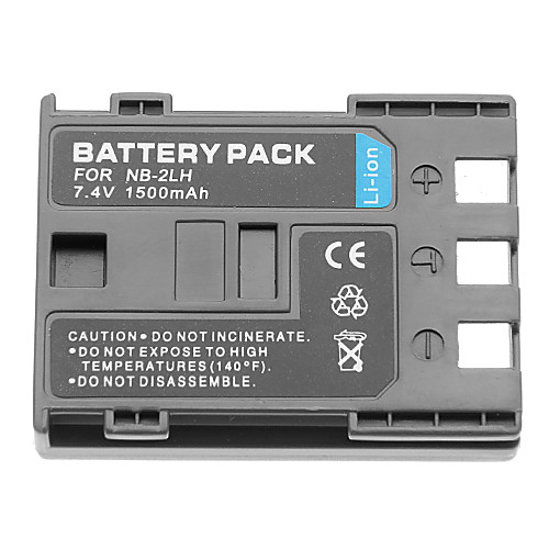 1500mah 7.4v цифровая камера Mini DV Batttery для Canon NB - 2lh