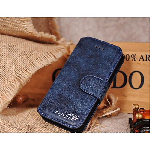 Fashion Retro Style Nubuck Genuine Leather wallet case for iphone6 Plus 5.5 with Stand Card Slot (Assorted Color)