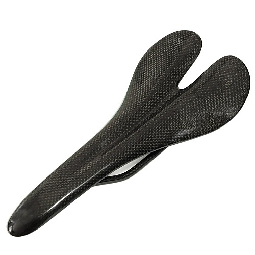 MTB Road Bike 3K Glossy Full Carbon Fiber Bicycle Saddle Seat