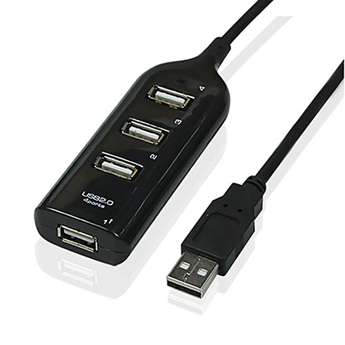 XMW 0.5m 1.64ft USB2.0 мужчины к 4 usb2.0 женский USB-кабель и бесплатной доставкой