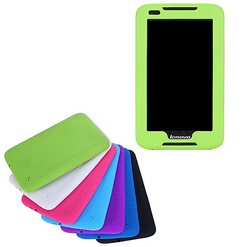 High Quality Silicone Rubber Gel Skin Case Cover for Lenovo A1000 ideaTab