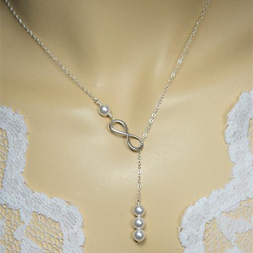 shixin одежды (8) жемчуг сплав крошечный ожерелье (золотые, серебряные) (1 шт)