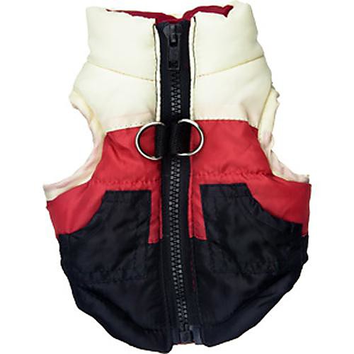 Cool Cotton-padded jacket Three-Color Style Cotton Vest for Pets Dogs(Assorted Size)