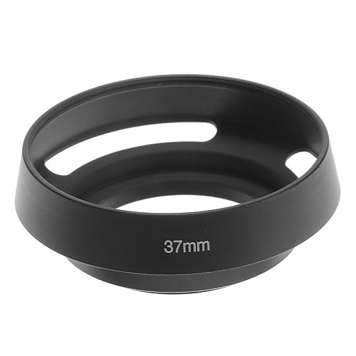 37MM Metal Hollowed-out Lens Hood for Leica/Voigtlander/Olympus EPL1/EPL2 37MM Lens