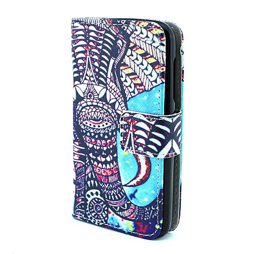 Abstract  Elephont Pattern Full Body Case with Card Holder  for Lumia 530