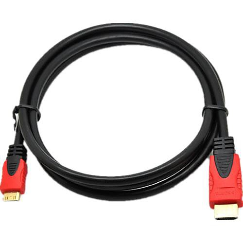 1,8 м 5.9ft v1.4 1080p HDMI мужчина к Mini HDMI соединения мужской кабеля и бесплатной доставкой