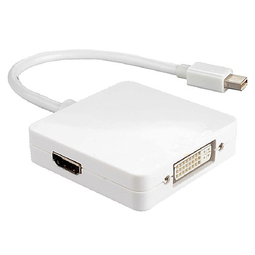 3 в 1 молнии Mini DisplayPort к дп HDMI DVI кабель адаптера для Mac Pro воздуха