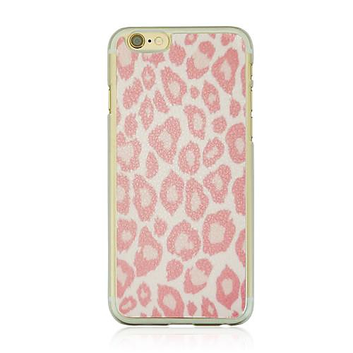 Leopard Print Leather Vein Pattern PC Hard Case for iPhone 6