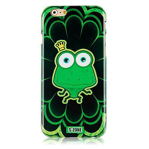 Cartoon Frog Pattern Hard Back Case for iPhone 6