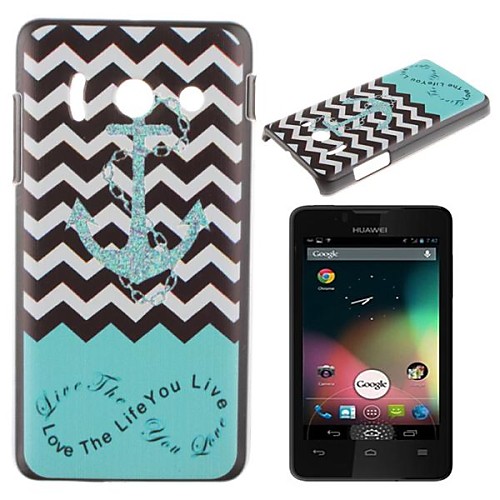 The Waves Of the Sea Anchor Pattern PC Hard Case for Huawei Y300