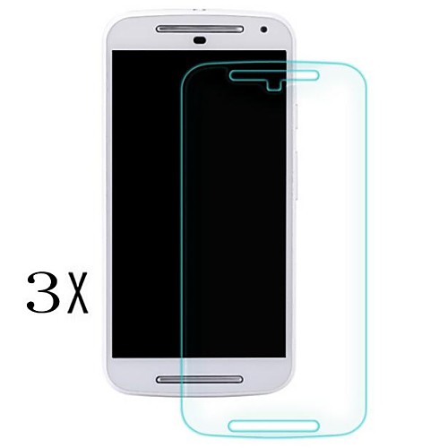 [3-Pack]Professional High Transparency LCD Crystal Clear Screen Protector for MOTO G2 Moto G(2nd Generation)