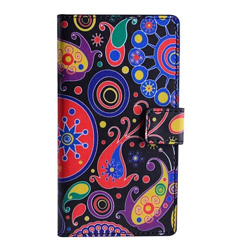 Jellyfish Pattern PU Leather Case with Stand and Card Slot for Nokia Lumia 830