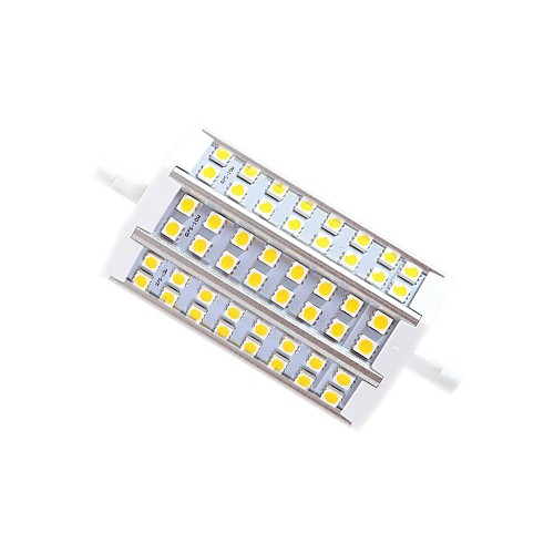 DIMMABLE R7s 10w 48 × 5050smd 700lm 6000-6500k холодный белый свет привел кукурузы лампочку (AC220-240V)