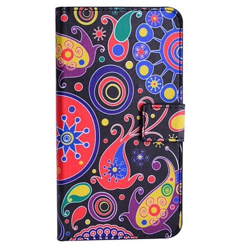 Jellyfish Pattern PU Leather Case with Stand and Card Slot for HTC Desire 516