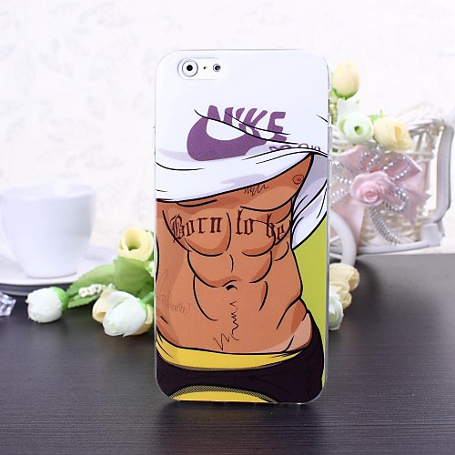 Sexy Figure D Pattern TPU Soft Case for iPhone 6