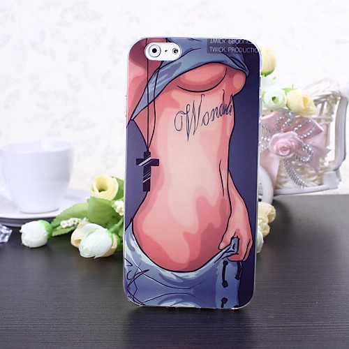 Sexy Figure M Pattern TPU Soft Case for iPhone 6