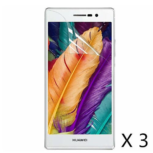 High Definition Screen Protector for Huawei Ascend P7  (3 pcs)