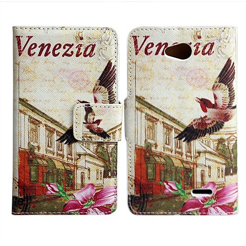 Fashion Venice Pattern  Pattern PU Leather Full Body Case for LG L90