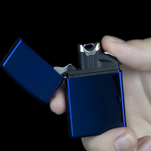 Designd аккумуляторные USB зажигалки с синей подсветкой