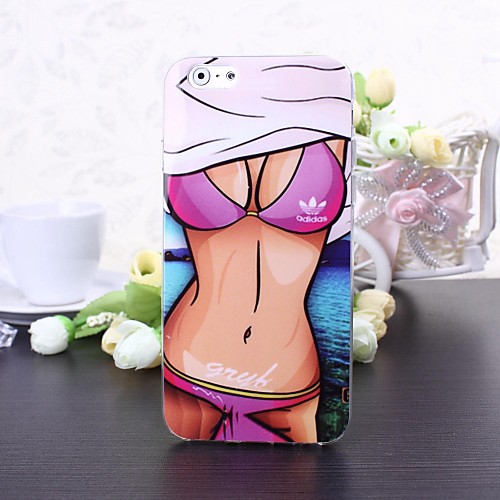 Sexy Figure N Pattern TPU Soft Case for iPhone 6