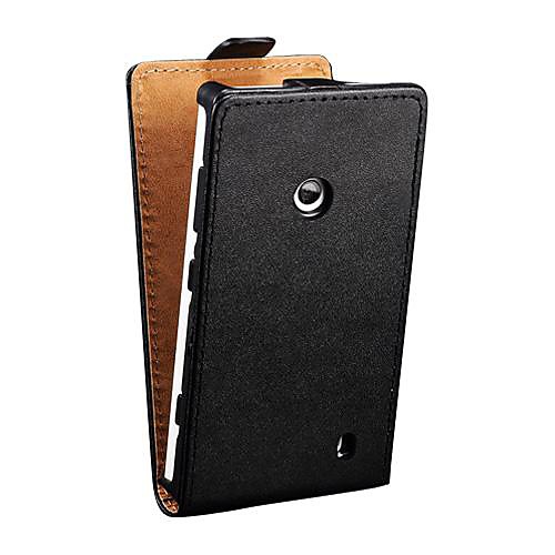 Genuine Leather Flip Case for Nokia Lumia 520