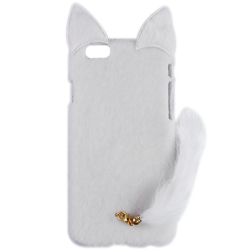 Fashion Plush Mink Style Protective PC Hard Case with Tail for iPhone 6 (Assorted Colors)