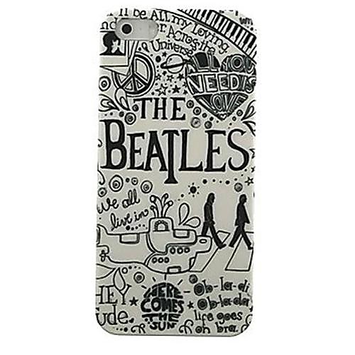 жесткий кейс Beatles шаблон для iphone4 / 4s