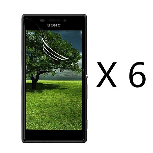 High Definition Screen Protector for Sony Xperia M2 S50h(6 pcs)