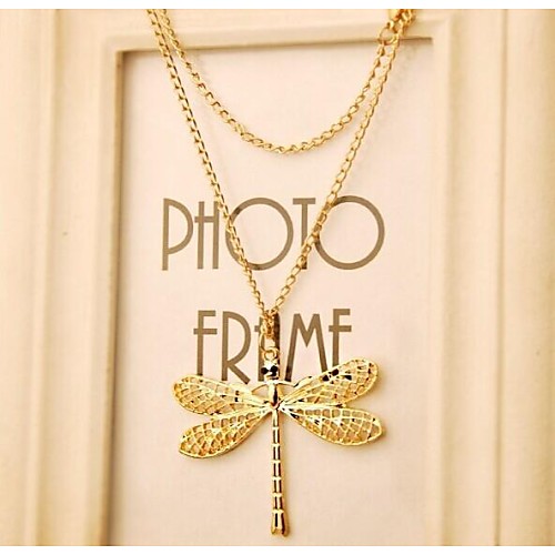 Love Is Your New Dashion Sragonfly Chain Necklaces