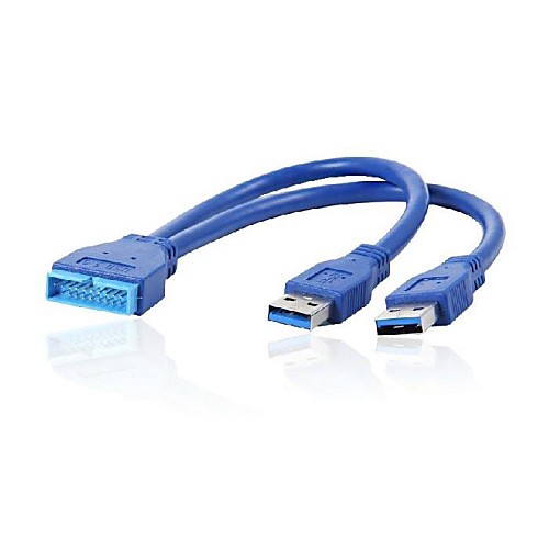 USB 3.0 20pin мужчин и 2  USB 3.0 мужчина кабеля и бесплатной доставкой