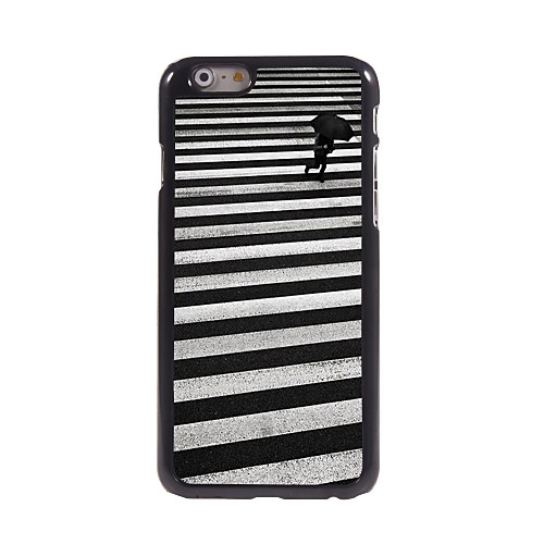 Walking Pattern Aluminum Hard Case for iPhone 6