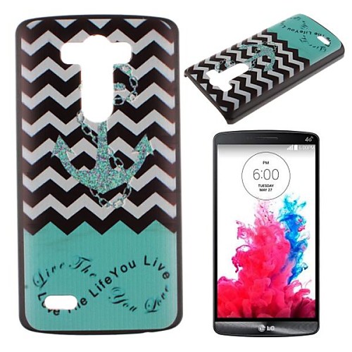 The Waves Of the Sea Anchor Pattern PC Hard Case for LG G3