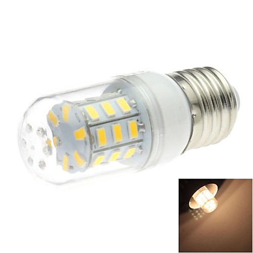 e27 4w 30x5730smd 200lm 3000K теплый белый свет привел четкий крышка кукурузы лампочку (220В)