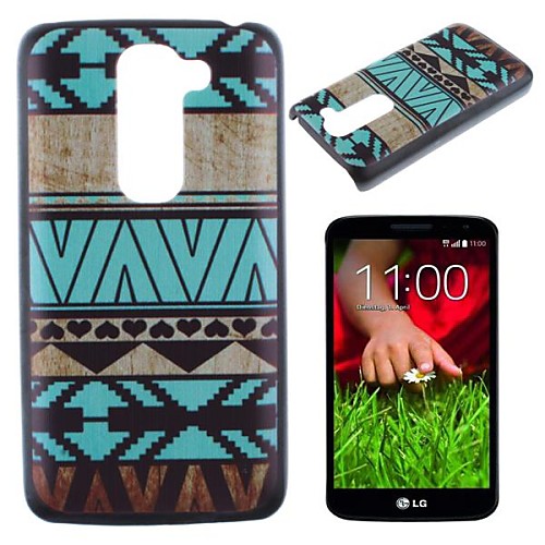 Blue Stripes Pattern PC Hard Case for LG G2 mini