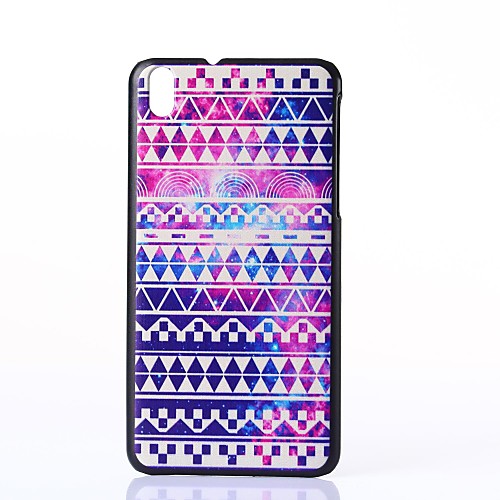 National Flavor Pattern Plastic Hard Case for HTC Desire 816