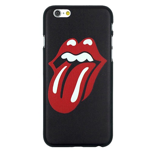 Sticking Tongue Out Pattern PC Hard Back Cover Case for iPhone 6