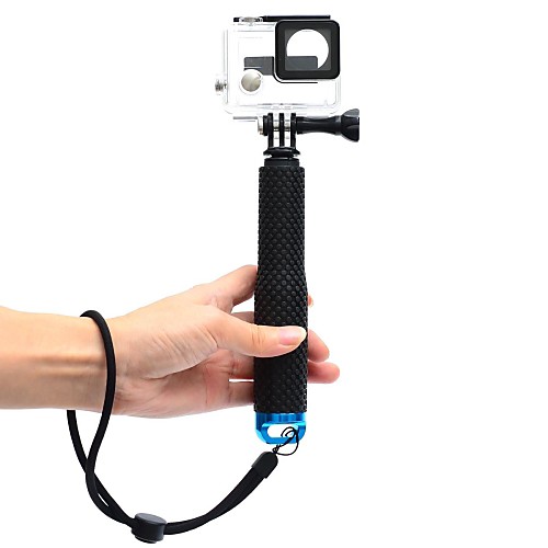 TOZ Portable Aluminum Alloy Selfie Monopod POV Pole for GoPro Hero 4/3/Hero3/SJ4000/SJ5000(18-49cm)