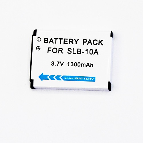 1300mah цифровая камера аккумулятор SLB-10A для применимо Samsung sl820 M310 PL51 ES55 PL55 WB500