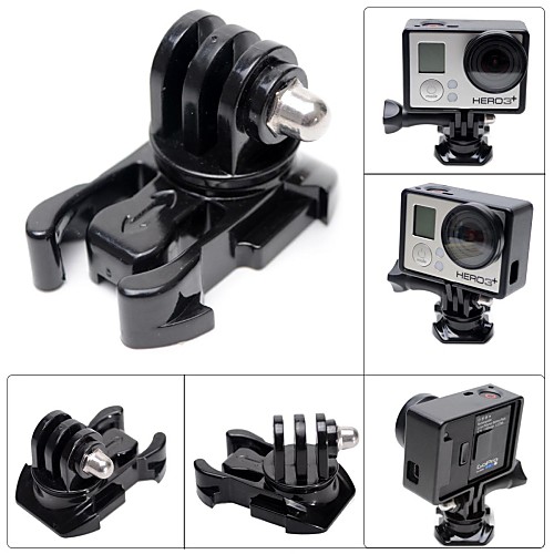 Fat Cat M-RP Universal 360 Degree Rotary Fast Assembling Mount Buckle for GoPro Hero4 / 3 / 3  / 2 / 1