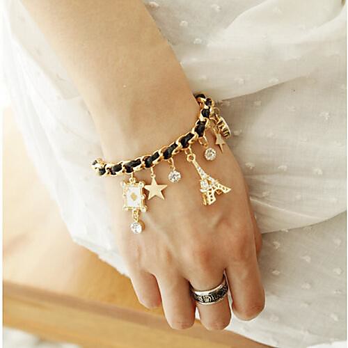 Elegant Diamonade Tassel Bracelet