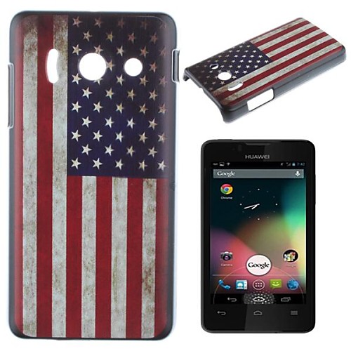 Stars and Stripes Pattern PC Hard Case for Huawei Y300