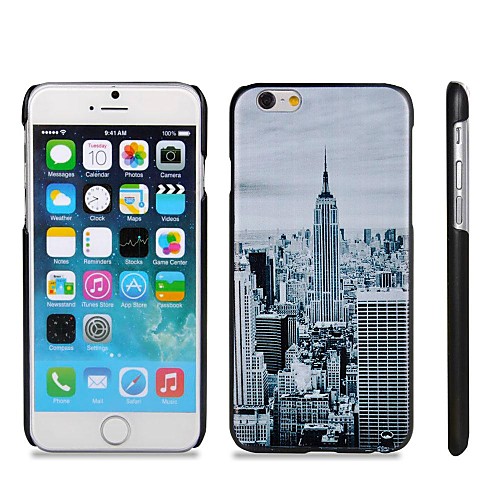 New York Pattern Hard Plastic Back Cover for iPhone 6