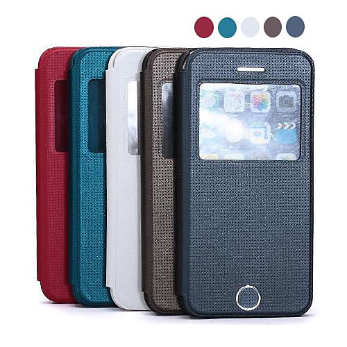 Special Design PU Leather Full Body Case with Stand and Botton for iPhone 6(Assorted Colors)